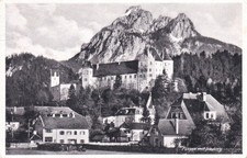 Füssen ortsansicht mit - ak,
