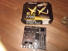 Asrock 970M Pro3 ATX Mainboard Motherboard AMD 970 Sockel AM3+