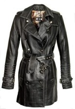 Trenchcoat als Echtleder