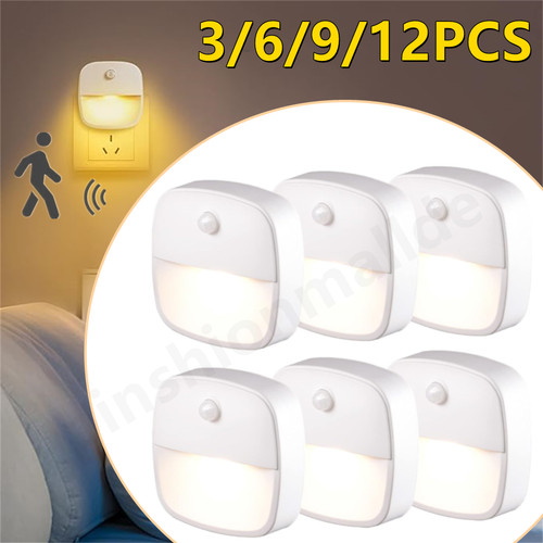 12x led nachtlicht - nachtlicht, mit