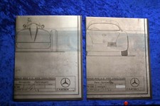 Mercedes 300 SLR W196 M Übersichtszeichnung (E#028) Nachdruck Archiv Verlag
