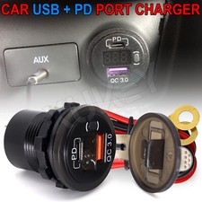 12v24v usb steckdose - usb-c,
