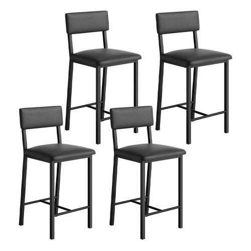 Barhocker 4er set mit - barhocker,