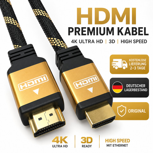 Premium hdmi kabel 4k - kabel, 2.0a
