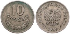 Polen - Poland 10 Grozy 1836-1949 Polska - verschiedene Jahrgänge