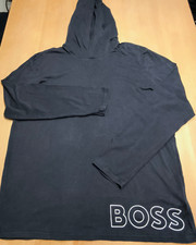 BOSS   Herren Hoodie    XL    BLAU   Achselweite 60cm