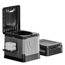 Tragbare Campingtoilette 30 L