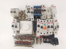 Konvolut Ersatzteile Posten Elektro Sicherungen ABB, AEG, BBC