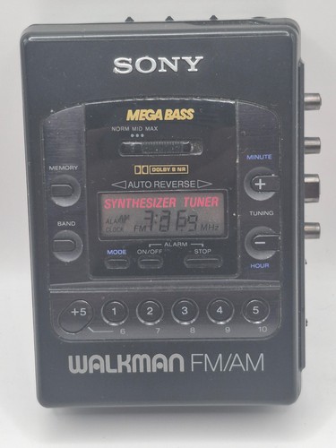 Sony walkman kassetten - sony, kassetten-player