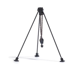 BUSCH 12374 Dreibock mit Kettenzug H0 1:87 Neu+OVP