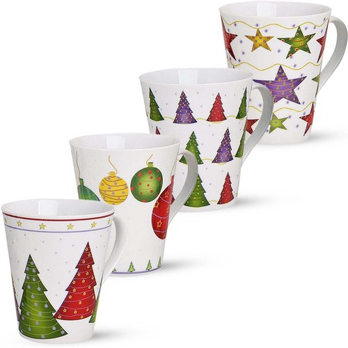 Weihnachtstassen 4er set - weihnachtstassen,