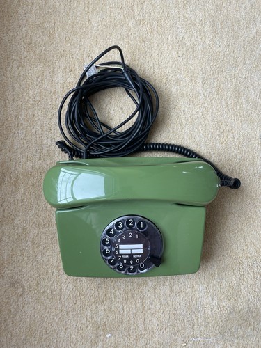 Vintage wählscheibentelefon - vintage,