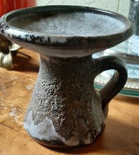 Kerzenhalter Vintage Fat Lava Midcentury 60er Jahre Keramik