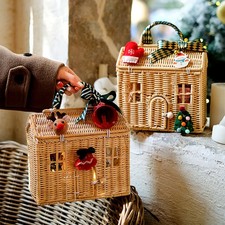 Rattan-Aufbewahrungskorb