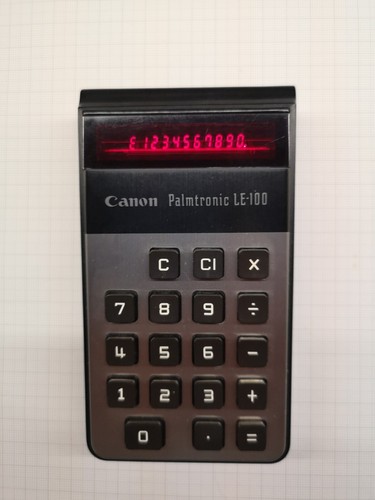 Canon palmtronic 100 - canon,