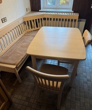 eckbankgruppe mit tisch /