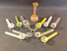 DDR Tischvasen Messerbänkchen Lauscha Liegevase Thüringen Puppenstube Vase