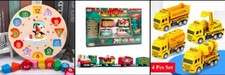 4 Stück pädagogische Autos +