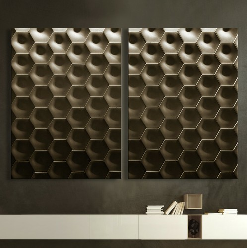 Abstrakt leinwand bild set - abstrakt,