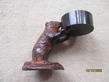 Bronze biber mit - biber, schale