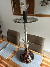 Brodator Scorpion Shisha - Wasserpfeife, Edelstahl,AO Smokebox,Kristallglas,Set