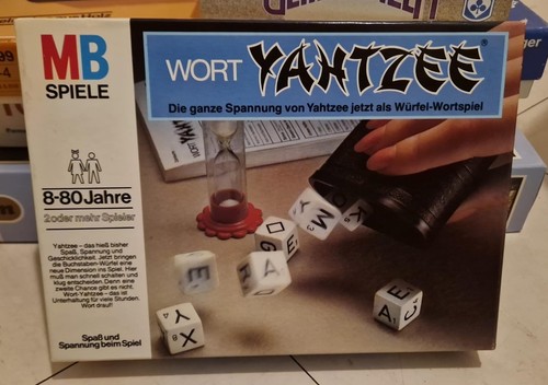Wort yahtzee von - yahtzee, mb-spiele
