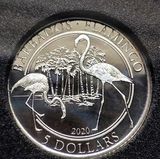$5 Barbados 2020 1/10 OZ