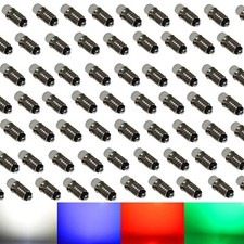 10x 100x LED MS4 E5,5 bis 19V Modelleisenbahn Glühlampen Modellbahn weiß
