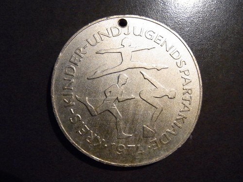 Medaille ddr spartakiade kreis - ddr,