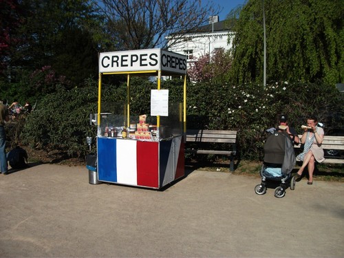 Imbißanhänger crêpe stand - imbißanhänger,, crêpe-stand