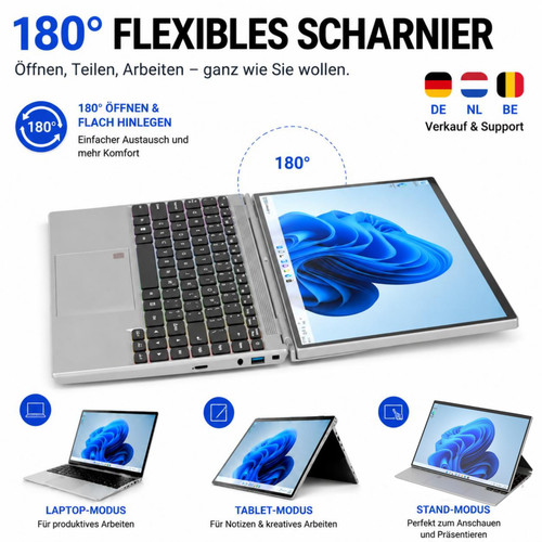 Zoll convertible laptop - 14,