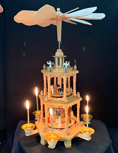 Vintage weihnachtspyramide - vintage,