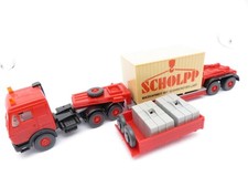 276HO /31 - Wiking H0 - Mercedes Schwerlastzug SCHOLPP rot