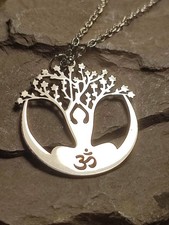 Halskette in Silber Amulett