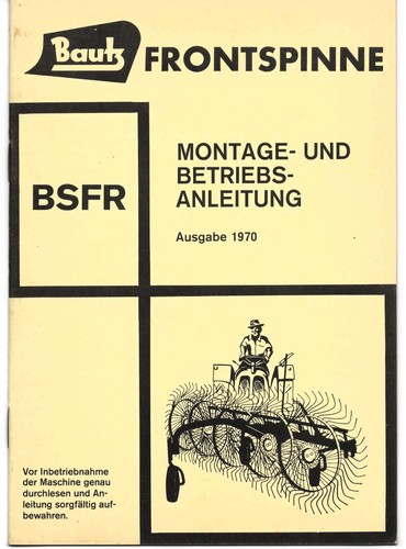 Original bautz frontspinne - original,