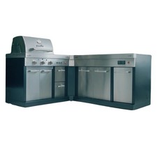 Char-Broil Grillküche Gasgrill ULTIMATE inkl. Küchenmodul mit Spüle