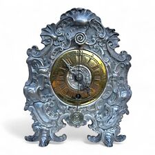 Vorderzappler Tischuhr Kaminuhr sehr selten mit Barockschild Top Zustand