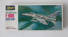 Flugzeug Modellbausatz Sammlung  1:72 Hasegawa F-100D Super Sabre