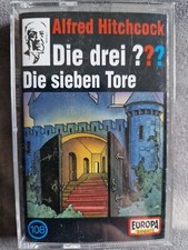 Die drei ??? 108 Fragezeichen Die sieben Tore Europa Kassette schwarz ???