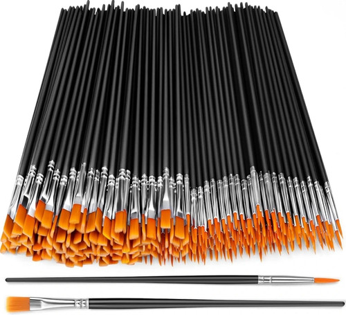 100 pinsel set flachpinsel - 25-100,