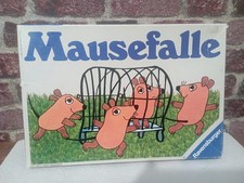Mausefalle Spiel, Ravensburger  von 1980, Brettspiel, Sendung mit der Maus