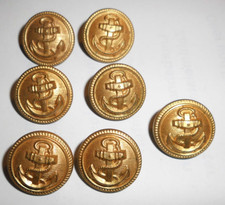 Deutsche Marine Kriegsmarine 1940 Ankerknöpfen 7 Knöpfe 19mm  Uniform, Matrosen