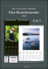 Foto-Bastelkalender 2023 - 2 in 1: schwarz und weis... | Buch | Zustand sehr gut