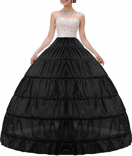 Weiß damen hochzeit petticoat - weiß,