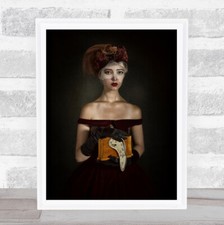 Modell Vintage Retro Kleid Uhr