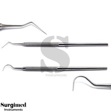 Zahnarzt Instrumente Zahnpflege Zahnsonde Zahnsteinentferner Zahnsteinkratzer