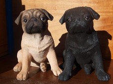 Mops Deko Figur Welpe Hund