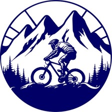 Autoaufkleber Fahrrad 057