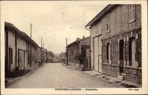 Dampierre château - ak, le