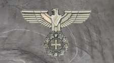Pin Reichsadler mit Eiserenem Kreuz - Wehrmacht - 3 x 4 cm
